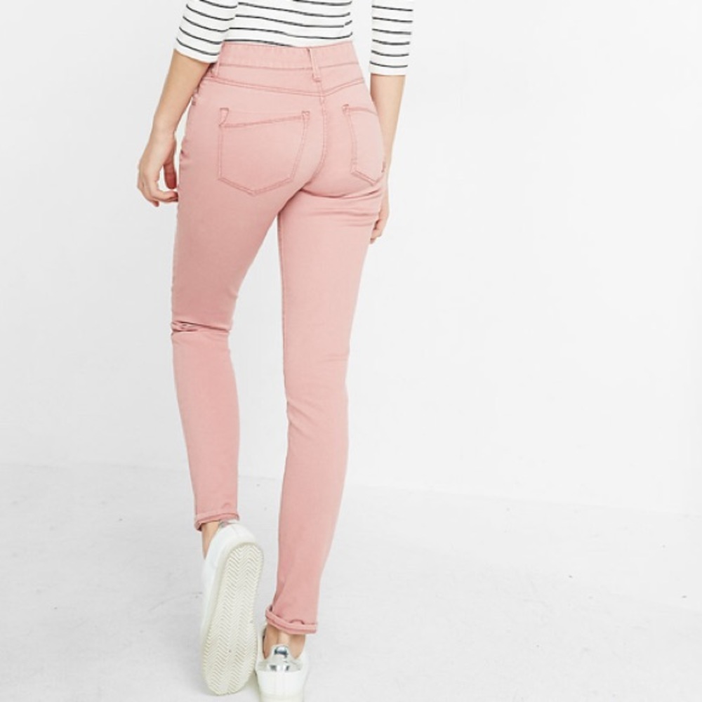 Mid Rise Five Pocket Stretch Leggings